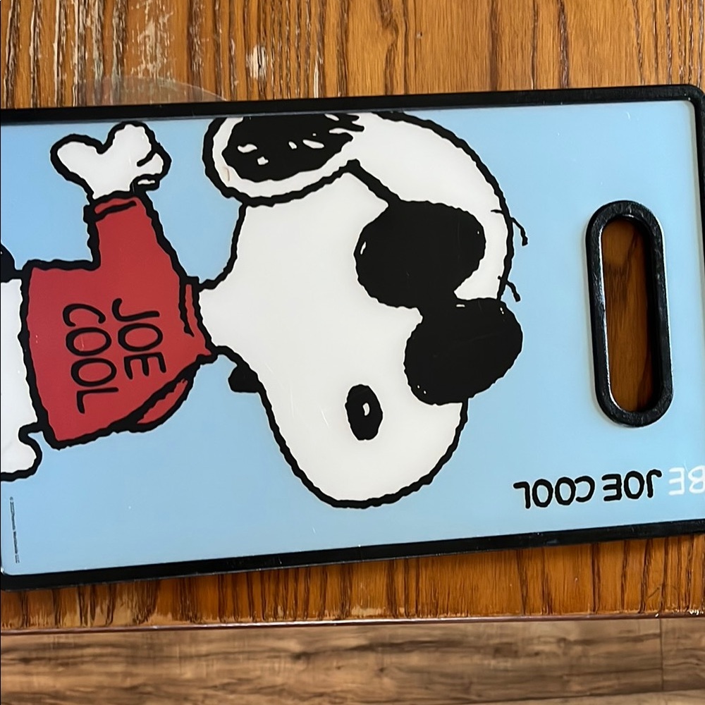 'Joe Cool' Cutting Board - Blue and Black